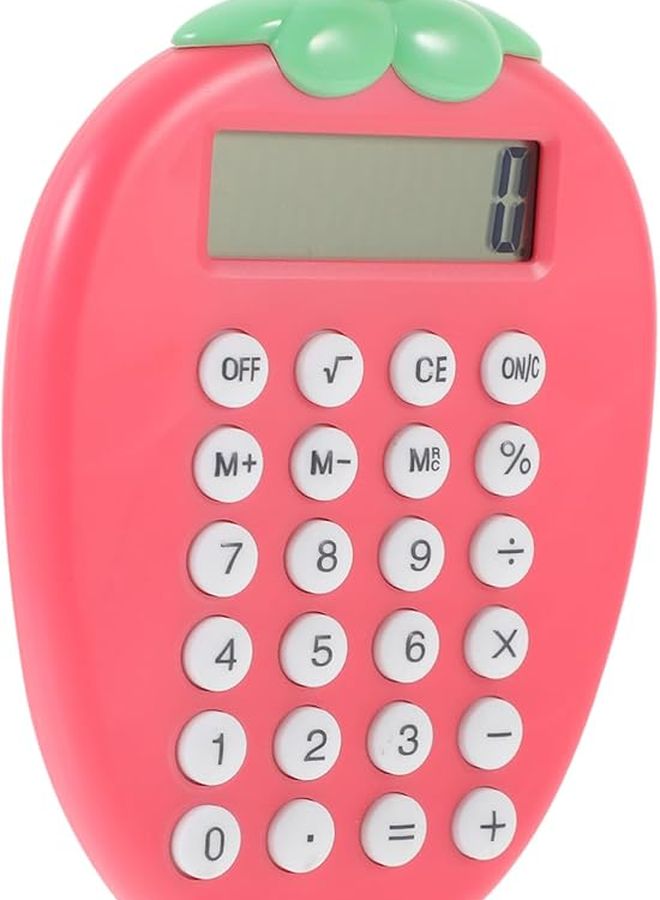 Solar Powered Calculator for Students Office Portable Handheld School Supplies - Image 1
